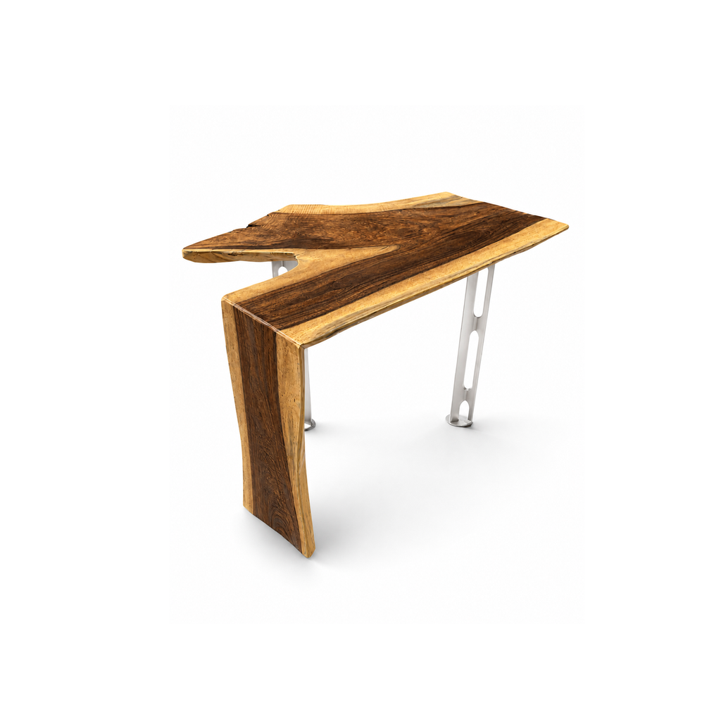 Waterfall Live-Edge Side Table