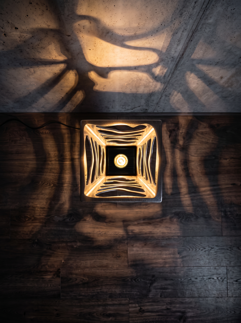 Steel Oasis Floor Lamp