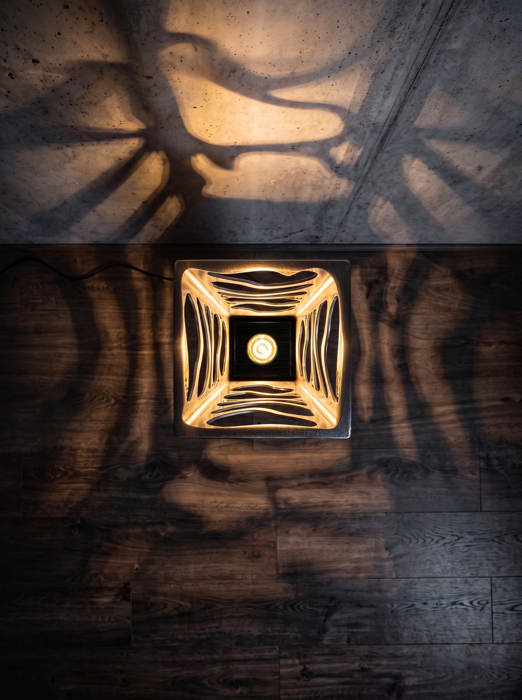 Steel Oasis Floor Lamp