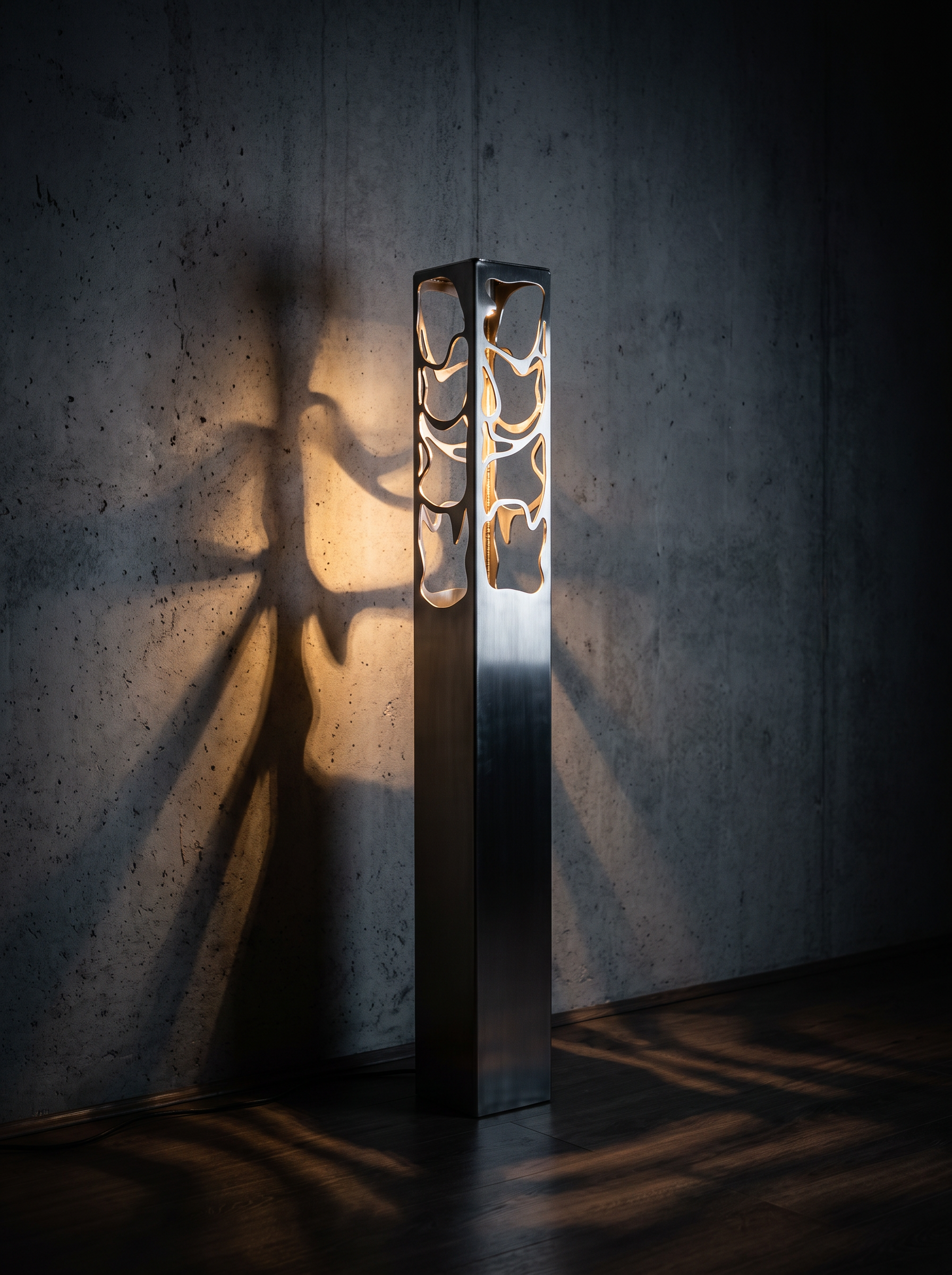 Steel Oasis Floor Lamp